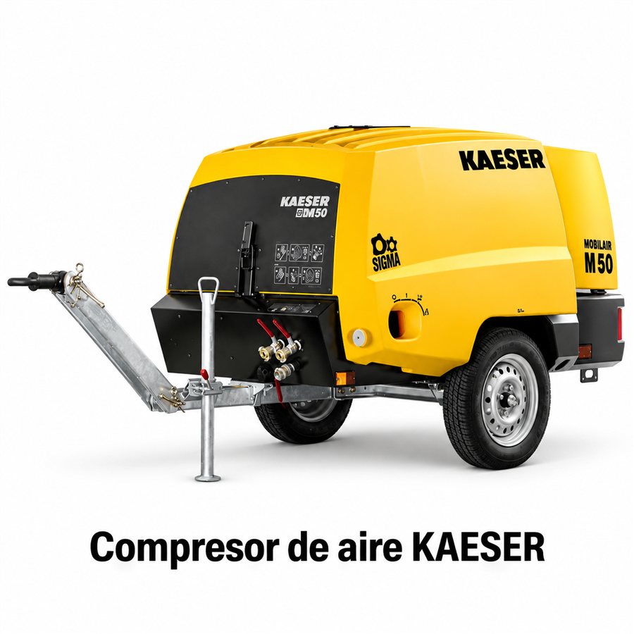 Compresor de Aire KAESER Remolcable