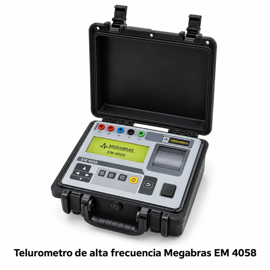 Telurómetro Alta Frecuencia Megabras EM4058